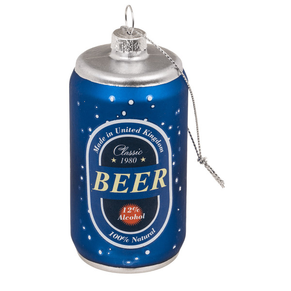Glass Christmas Ornament "BEER" Glass Christmas Ornament "BEER"