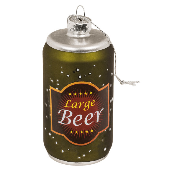 Glass Christmas Ornament "BEER" Glass Christmas Ornament "BEER"