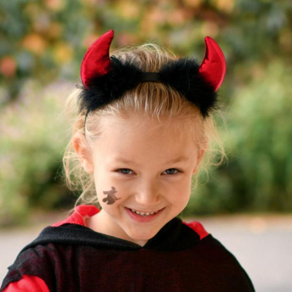 Kids' Devil Horns with Fur Kids' Devil Horns with Fur