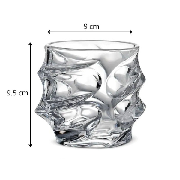 Whiskey Glass "OPULENT ELEGANCE" Whiskey Glass "OPULENT ELEGANCE"