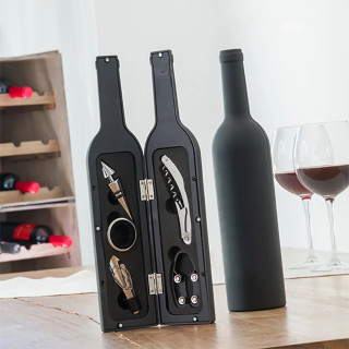 Wine Tool Set in a Bottle (5 Pieces)
