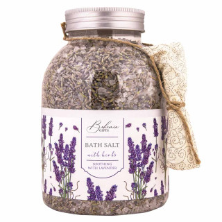 XL Relaxing Bath Salt with Herbs "Soothing Lavender" (1200g)