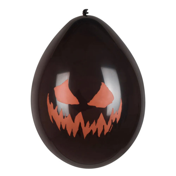 Premium Balloons "Creepy Pumpkin" (6 pcs) Premium Balloons "Creepy Pumpkin" (6 pcs)