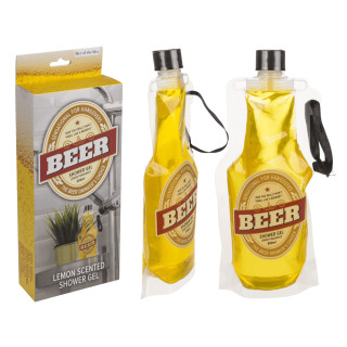 Lemon Scent Shower Gel "BEER" (300ml)