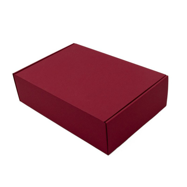 Premium gift box, dark red 305x215x85mm Premium gift box, dark red 305x215x85mm