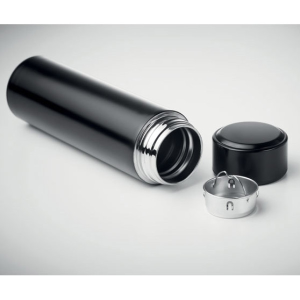 Vacuum Flask with Thermometer "Drive safe" (500ml) Vacuum Flask with Thermometer "Drive safe" (500ml)