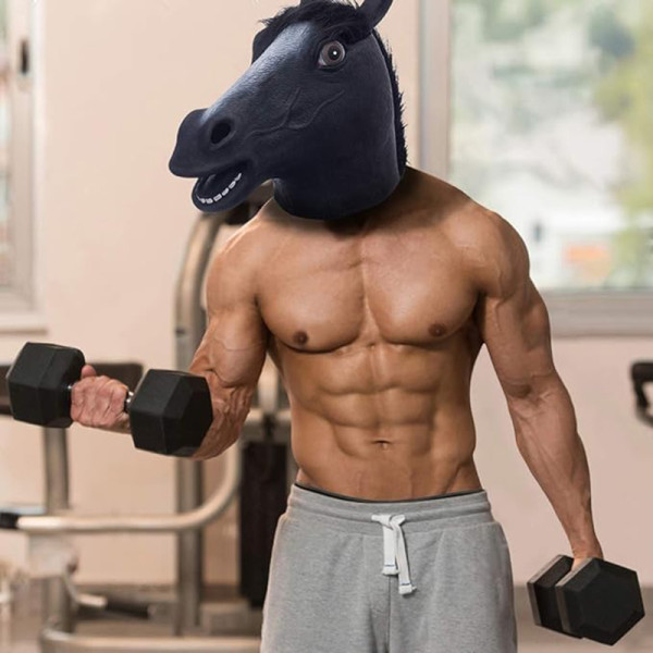 Mask "Black Horse" Mask "Black Horse"