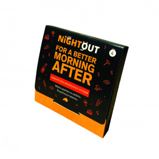 NIGHTOUT Hangover Supplement, 4 Tablets