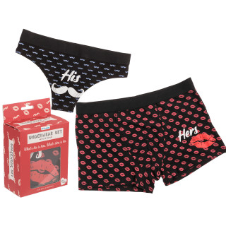 Couple's underwear set "His & Hers"
