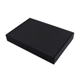 Gift Box for T-Shirts, Black 328x240x47mm