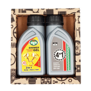 Gift set - shower gel 2x250ml "Shower Gel + 4in1"