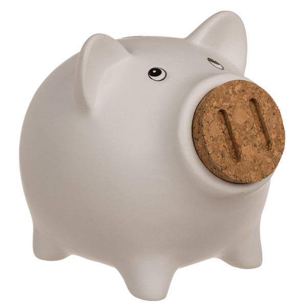 Piggy Bank with Cork in Nose Piggy Bank with Cork in Nose