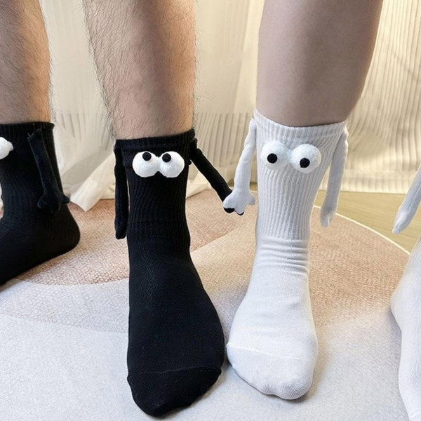 Socks with Magnetic Hands "Crazy"