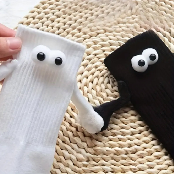 Socks with Magnetic Hands "Crazy"