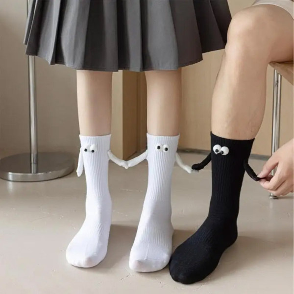 Socks with Magnetic Hands "Crazy"