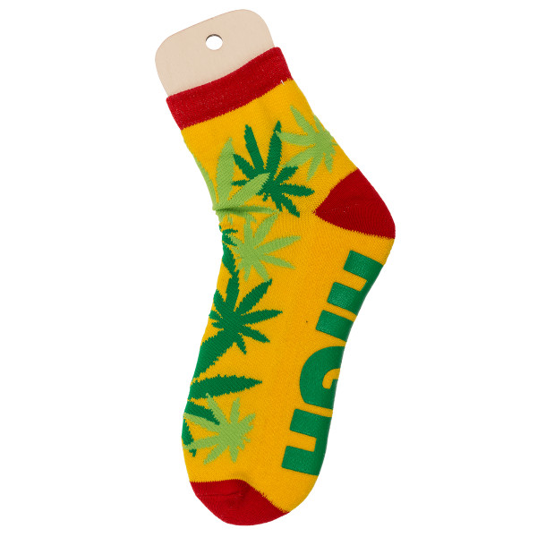 Socks with non-slip sole "High life" Socks with non-slip sole "High life"