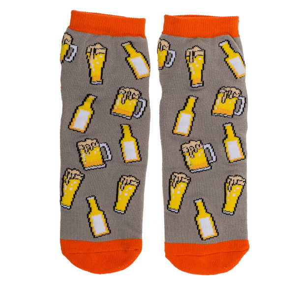 Socks with non-slip sole "Bring beer" Socks with non-slip sole "Bring beer"