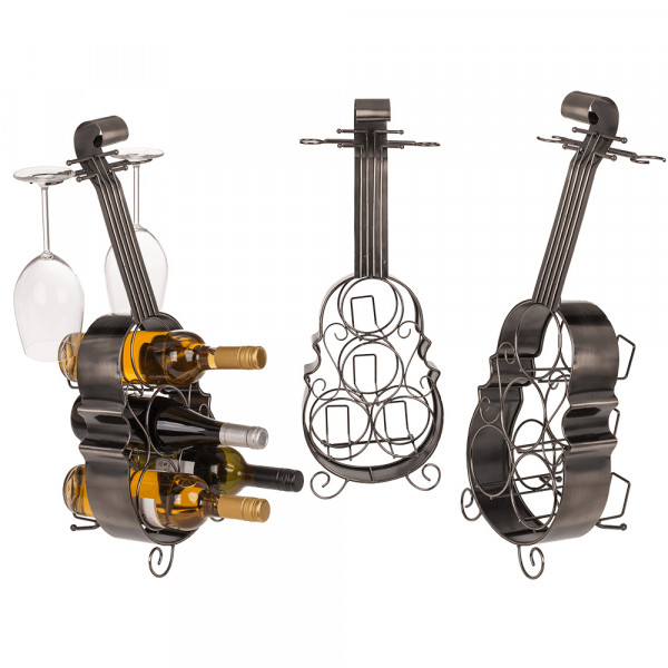 Metal bottle holder "Cello" Metal bottle holder "Cello"
