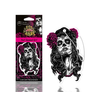 Hanging Air Freshener "Pink Diamond Girl"