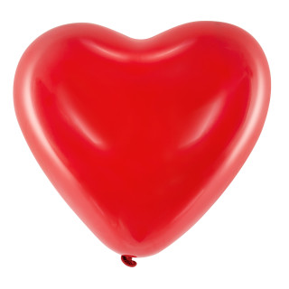 Red Balloons "Heart" (6 pcs.)