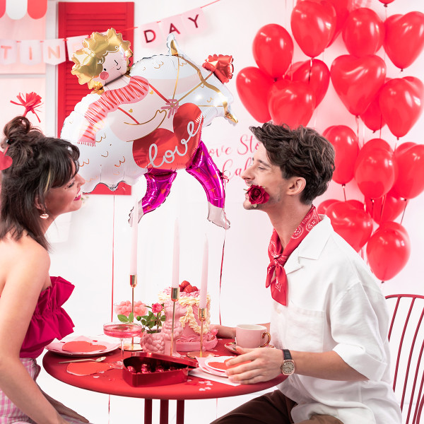 Red Balloons "Heart" (6 pcs.) Red Balloons "Heart" (6 pcs.)