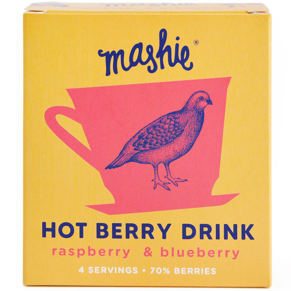 Berry Purée Tea "MASHIE" with Raspberries and Blueberries (4 pcs x 40ml) Berry Purée Tea "MASHIE" with Raspberries and Blueberries (4 pcs x 40ml)