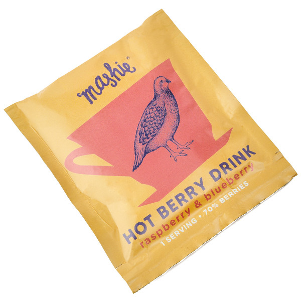 Berry Purée Tea "MASHIE" with Raspberries and Blueberries (4 pcs x 40ml) Berry Purée Tea "MASHIE" with Raspberries and Blueberries (4 pcs x 40ml)