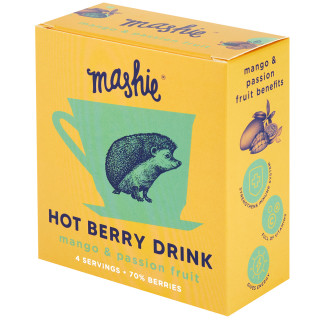 Berry Purée Tea "MASHIE" with Mangoes and Passionfruit (4 pcs x 40ml)