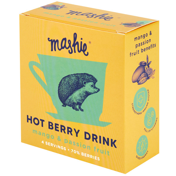 Berry Purée Tea "MASHIE" with Mangoes and Passionfruit (4 pcs x 40ml) Berry Purée Tea "MASHIE" with Mangoes and Passionfruit (4 pcs x 40ml)