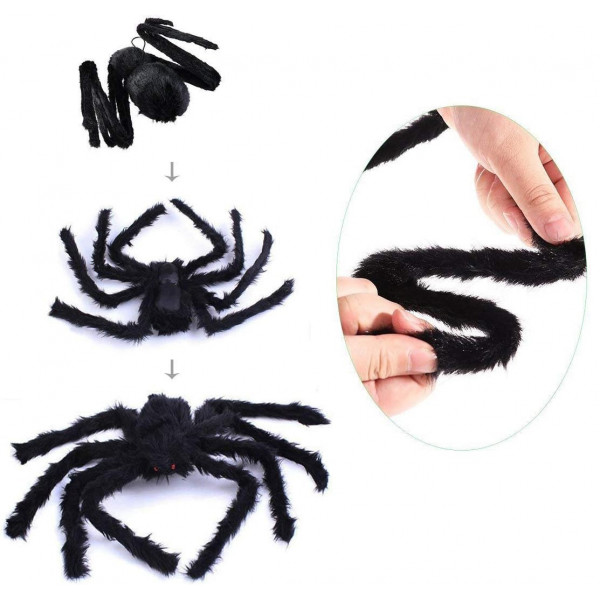 XL Halloween Spider (125cm) XL Halloween Spider (125cm)
