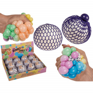 Anti-stress ball in a net "Rainbow"