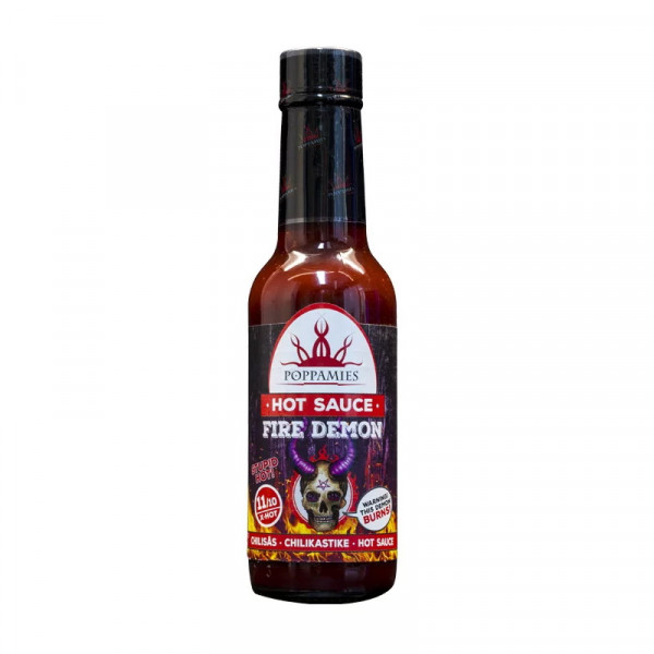 Hottest Poppamies sauce "Fire Demon", 150ml Hottest Poppamies sauce "Fire Demon", 150ml