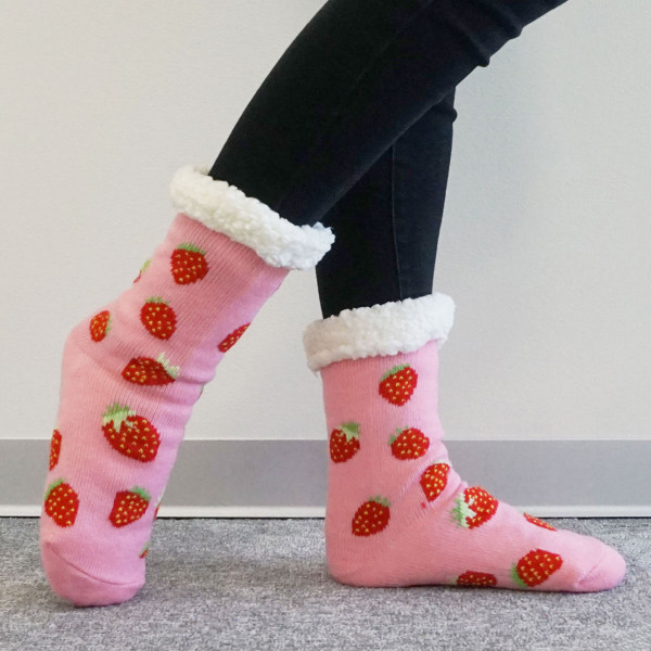 BARAMOOR warm socks "Strawberry"