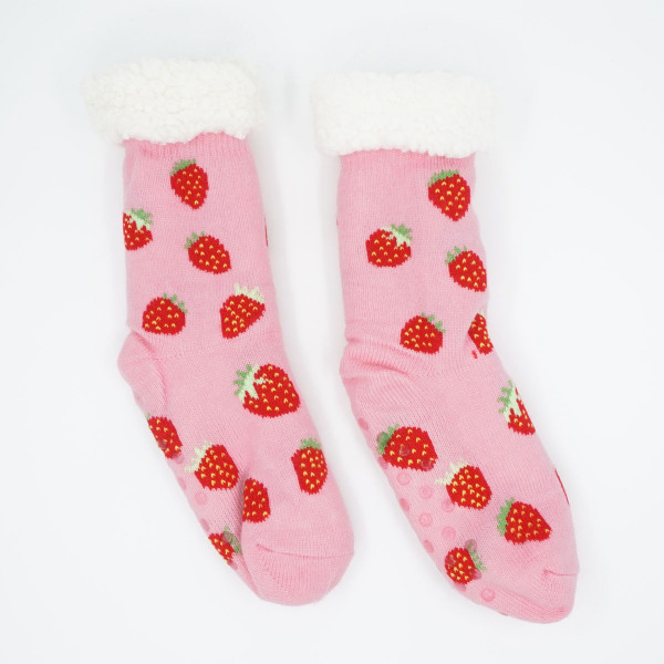 BARAMOOR warm socks "Strawberry"