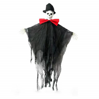 Hanging Halloween Decoration "Black Ghost"