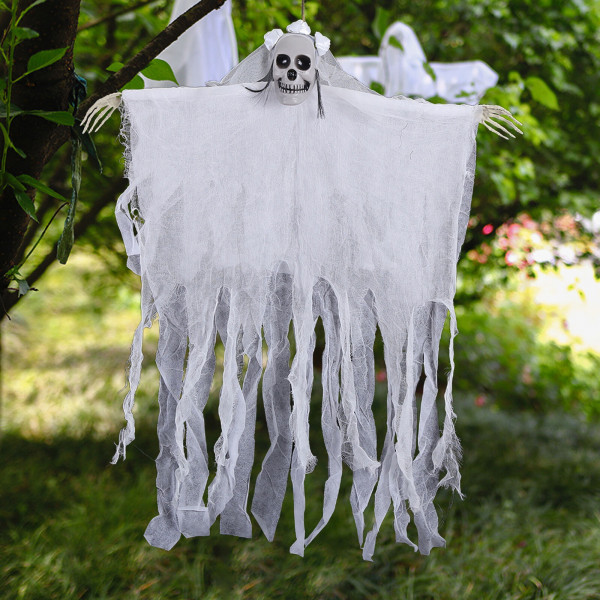 Hanging Halloween Decoration "White Ghost" Hanging Halloween Decoration "White Ghost"