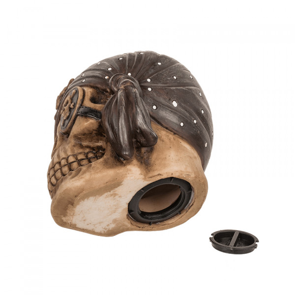 Skull-shaped piggy bank "Pirate" Skull-shaped piggy bank "Pirate"