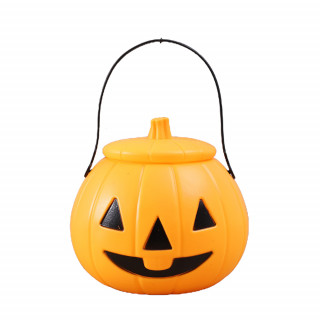 Plastic Candy Bucket "Little Pumpkin"