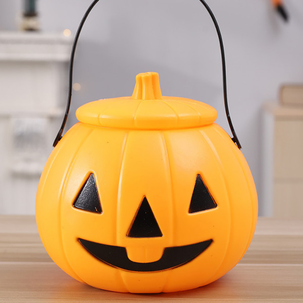 Plastic Candy Bucket "Little Pumpkin" Plastic Candy Bucket "Little Pumpkin"