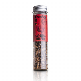 Crunchy Extra Spicy Roasted Crickets "Carolina Reaper"