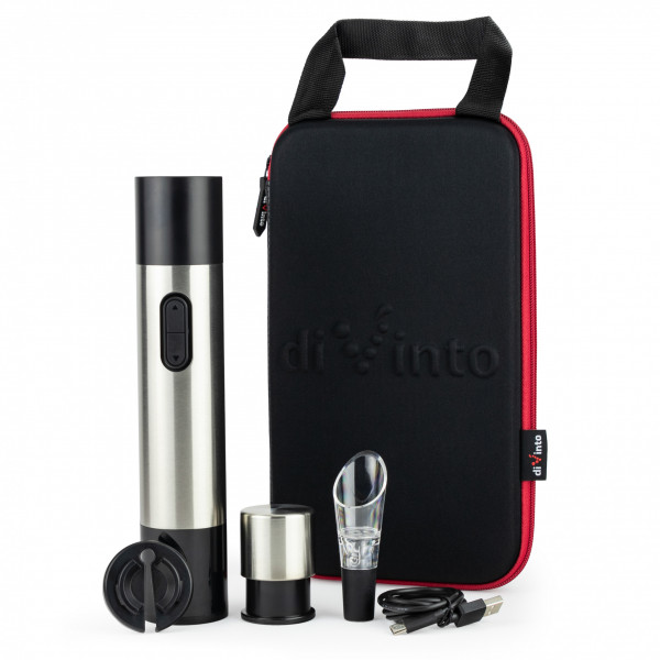 Premium electric wine and beer bottle opener "DuoTwister"