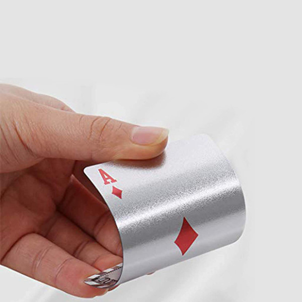 Silver plastic cards Silver plastic cards