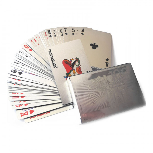 Silver plastic cards Silver plastic cards