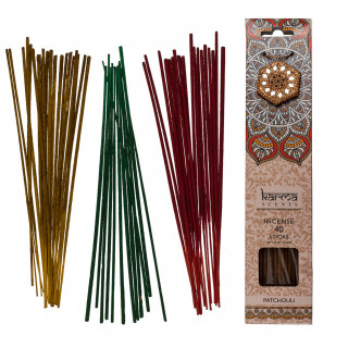 Incense with stand, Patchouli (40 pcs.)