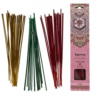 Incense with stand, Rose (40 pcs.)