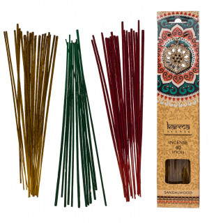 Incense with stand, Sandalwood (40 pcs.)