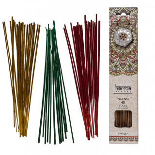 Incense with stand, Vanilla (40 pcs.)