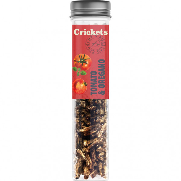 Crunchy Roasted Crickets "Tomato and Oregano" Crunchy Roasted Crickets "Tomato and Oregano"
