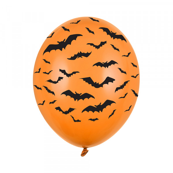 Balloons "Bats" (6 pcs.) Balloons "Bats" (6 pcs.)