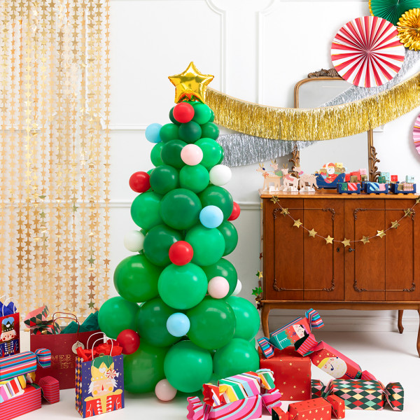 Balloon Bouquet "Christmas Tree" (161 x 65cm) Balloon Bouquet "Christmas Tree" (161 x 65cm)